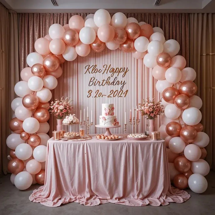 Birthday Balloon Arch Decoration