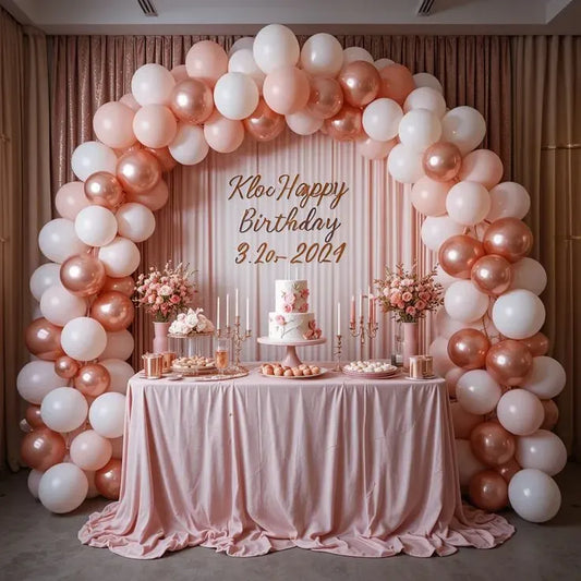 Birthday Balloon Arch Decoration