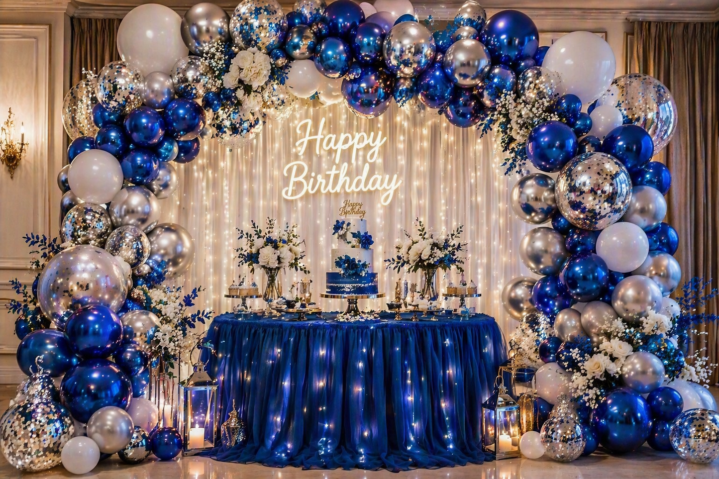 Birthday party decoration